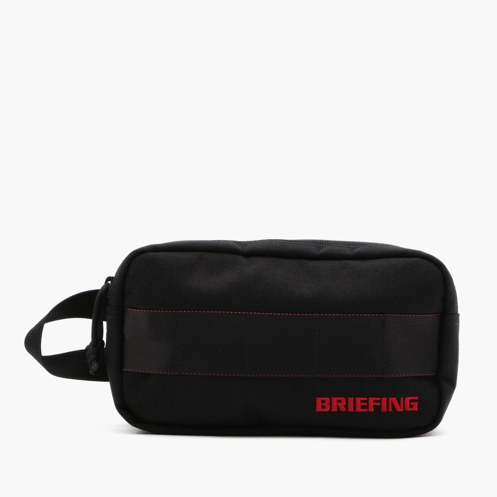 DOUBLE ZIP POUCH-3 GOLF,Black, large image number 0
